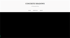 Desktop Screenshot of concreteshadows.com